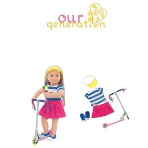 Our Generation Doll Cute To Scoot Outfit